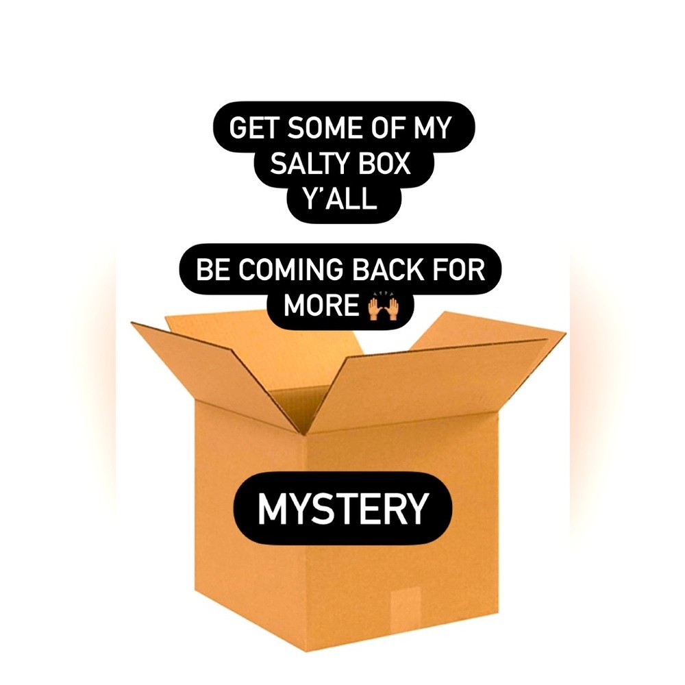 IRRESISTIBLE MYSTERY:‎ GET YA SALTY BOX (r e c i p e EDITION)